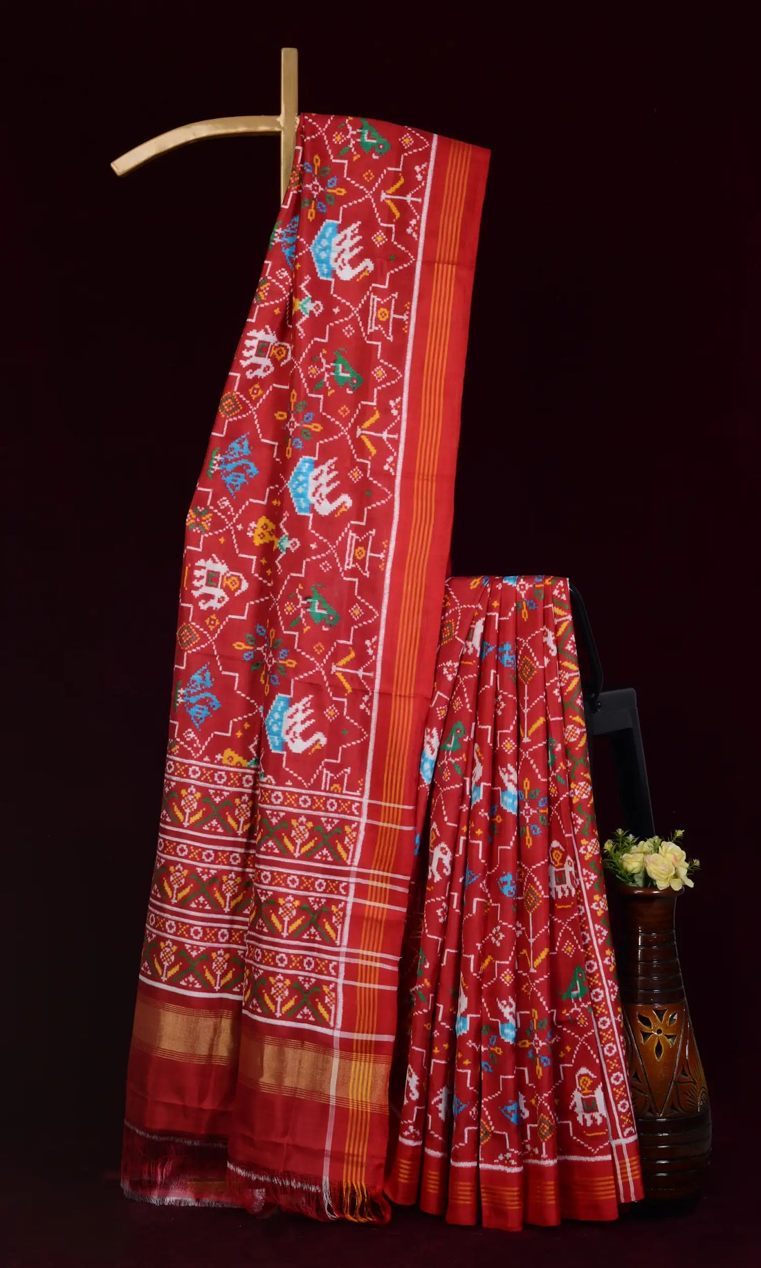 Double Ikat Patola Saree