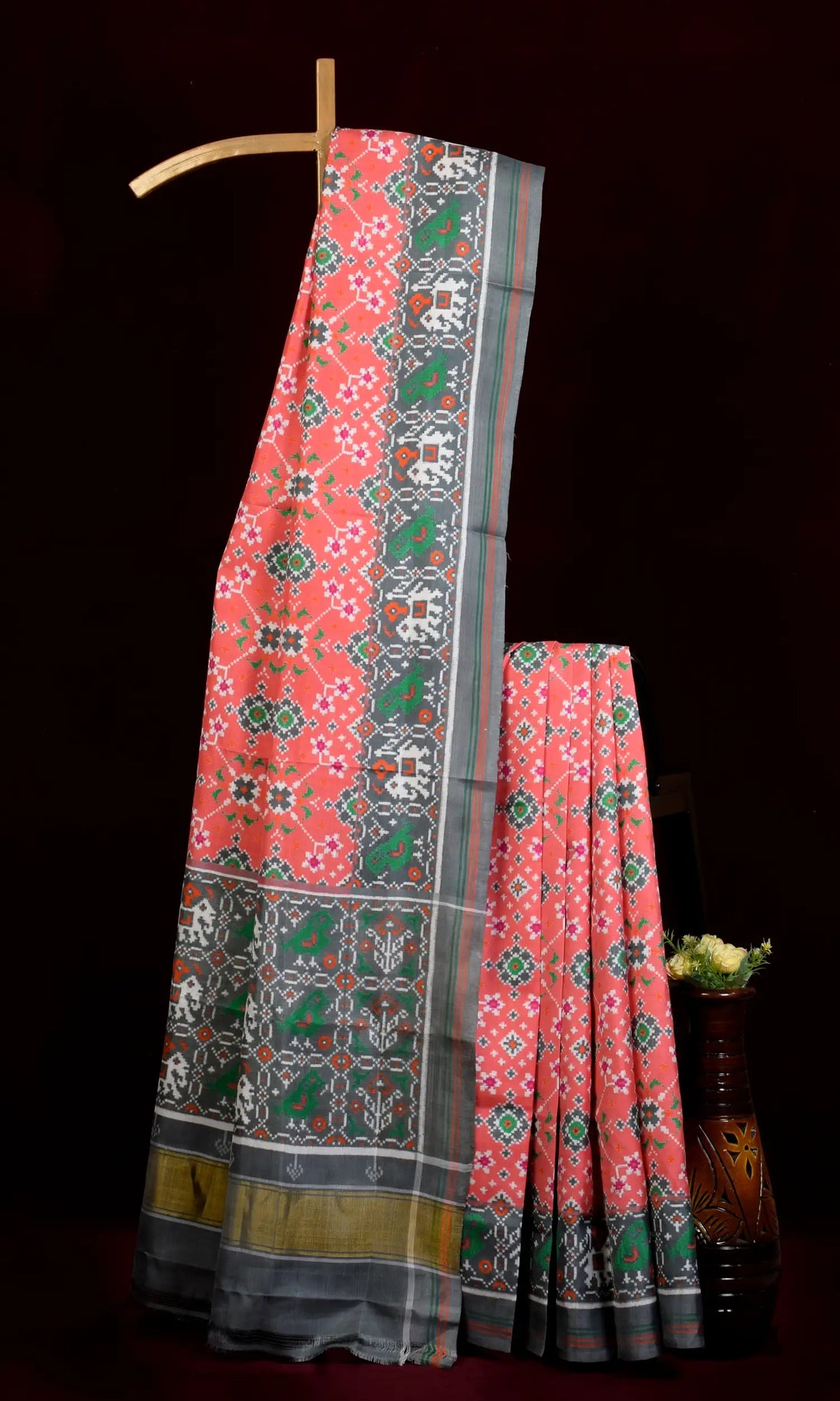 Double Ikat Patola Saree