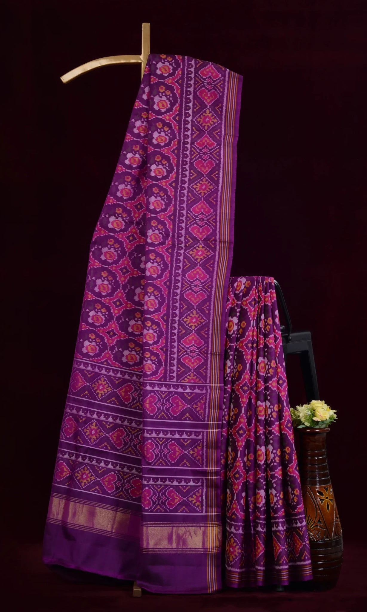 Single Ikat Patola Saree