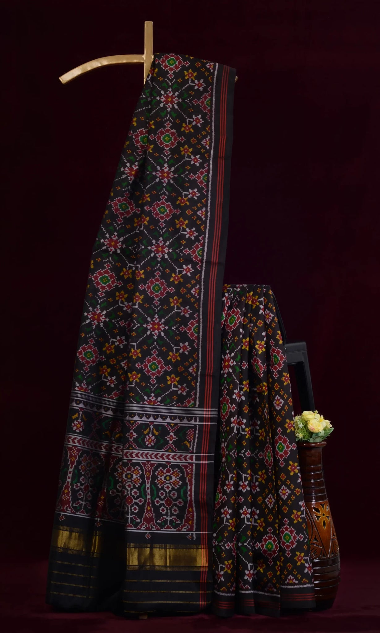 Single Ikat Patola Saree
