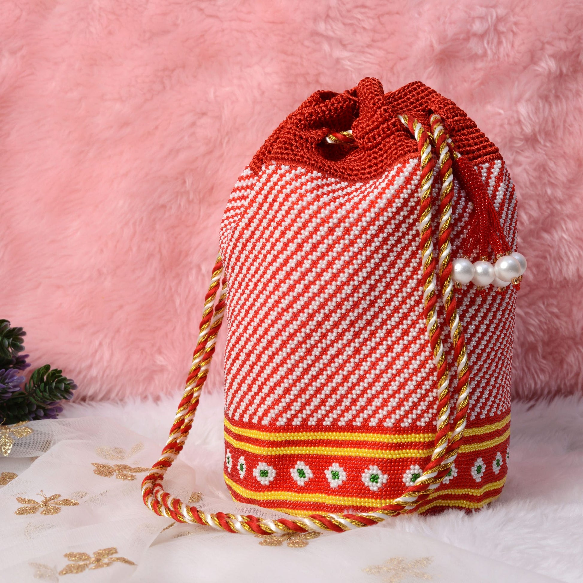 Moti Patola Beaded Batva