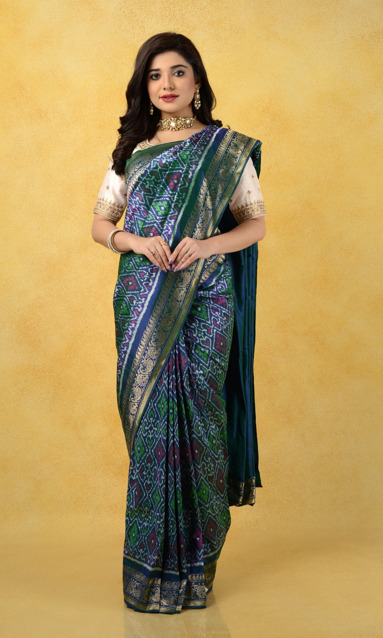 Banarasi Single Ikat Patola Chanda