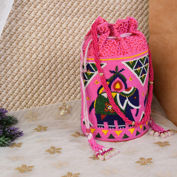 Moti Patola Beaded Batva