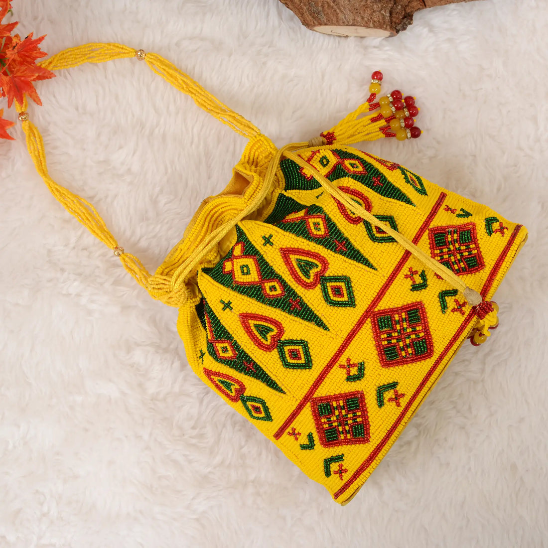 Patola Beaded Batva