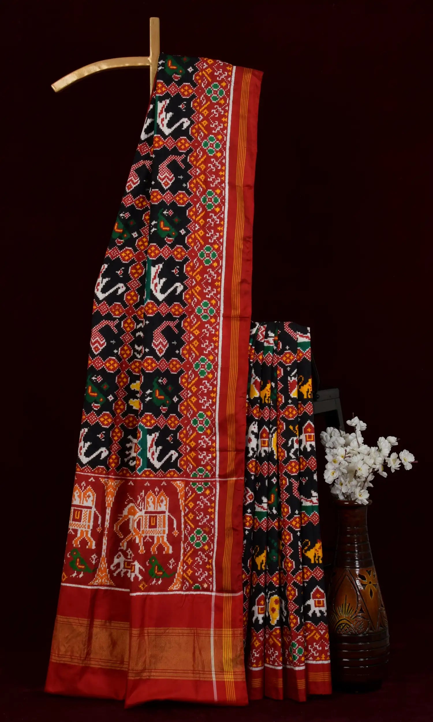 Double Ikat Patola Saree