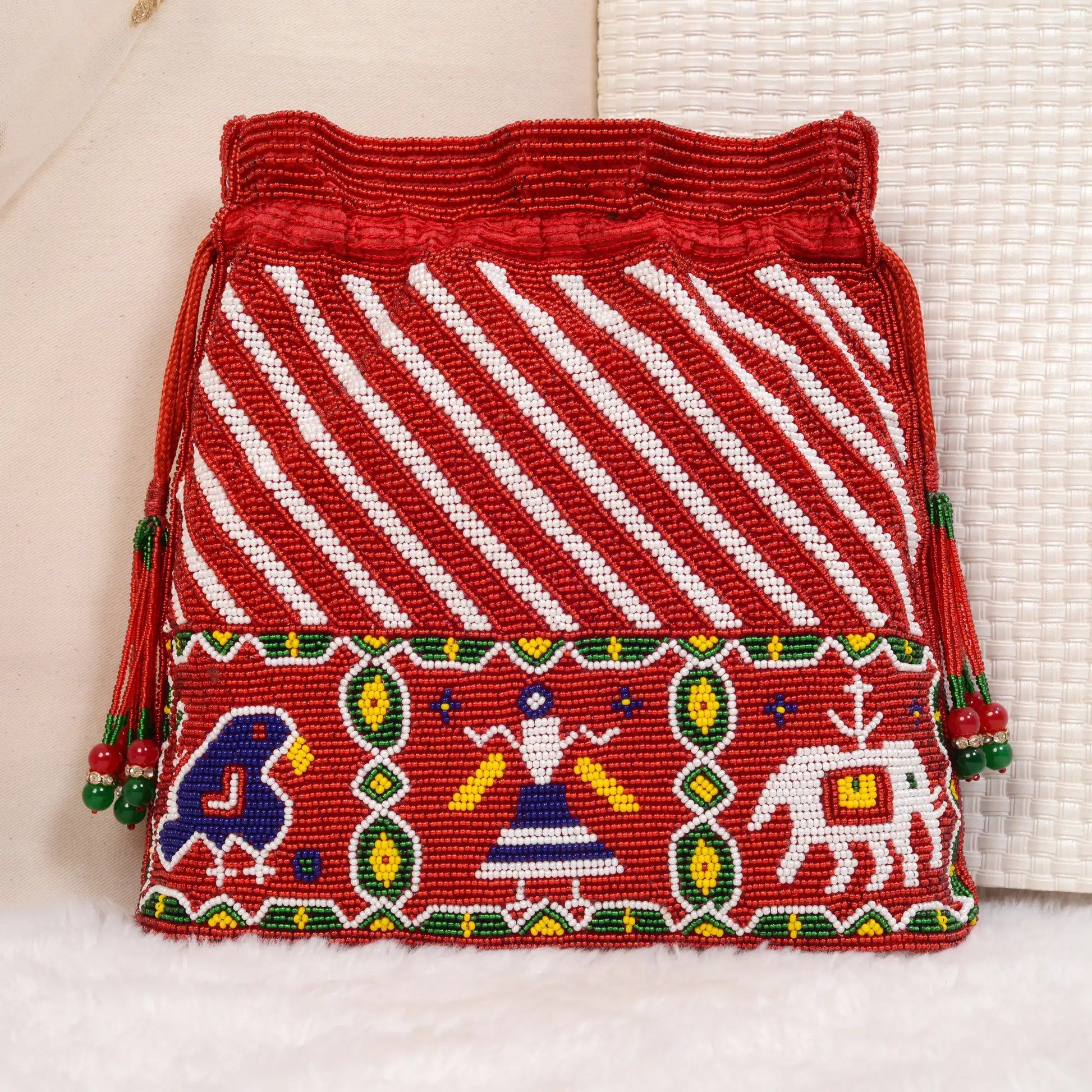 Patola Beaded Batva