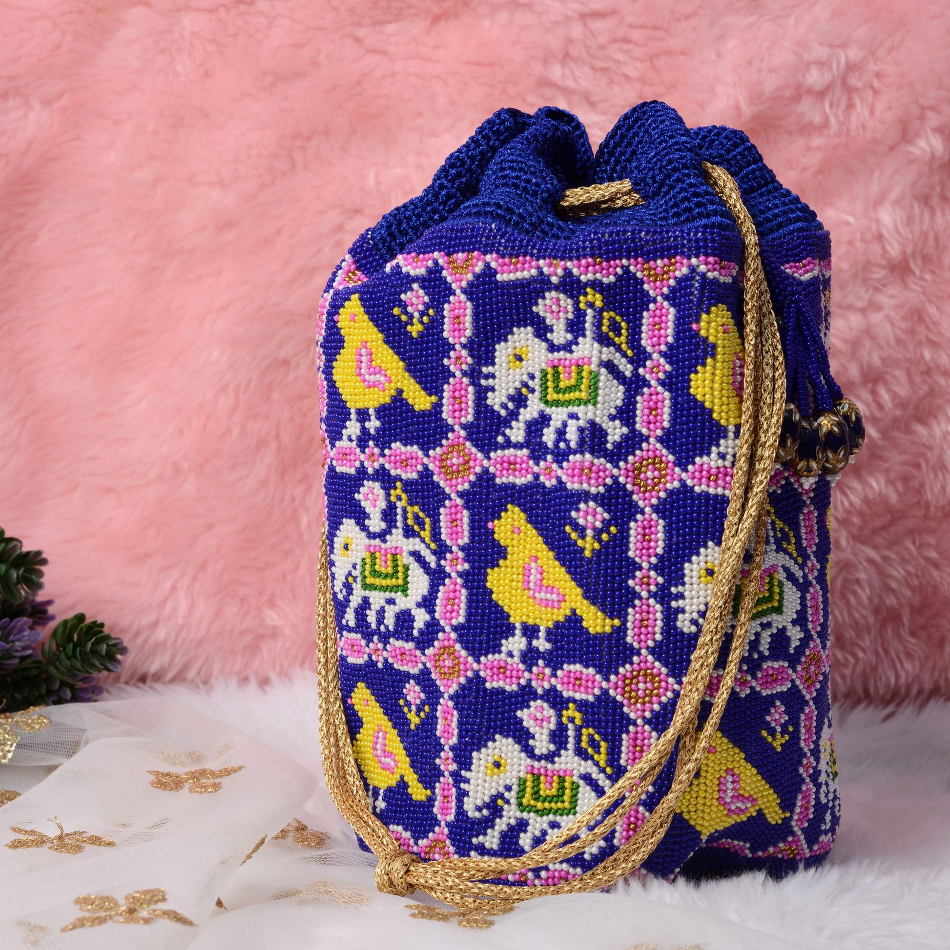 Moti Patola Beaded Batva