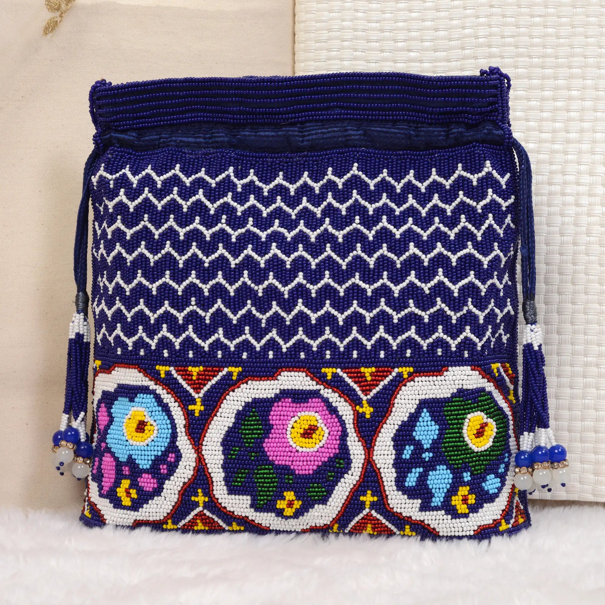 Patola Beaded Batva