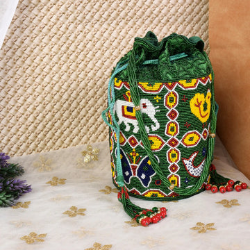 Moti Patola Beaded Batva