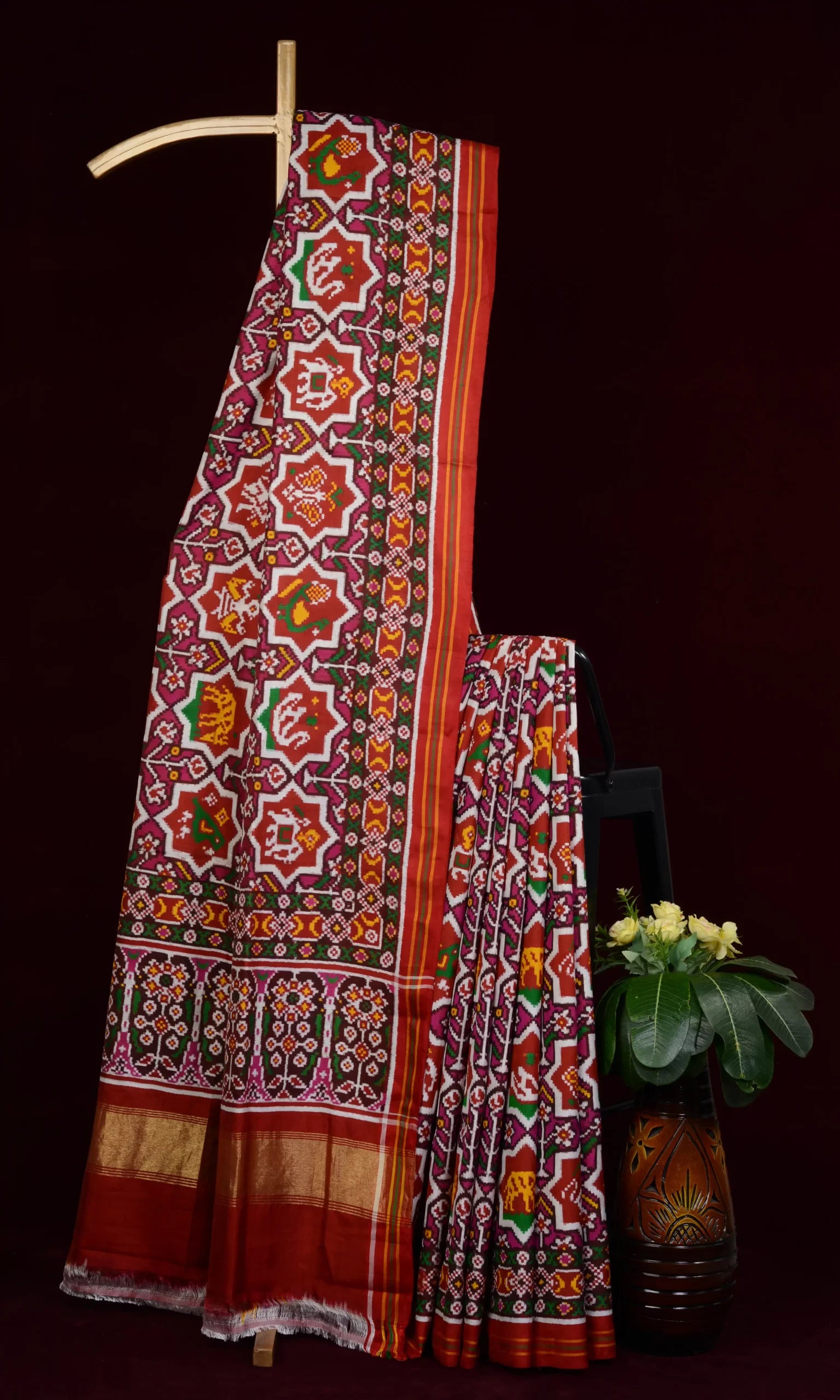 Double Ikat Patola Saree