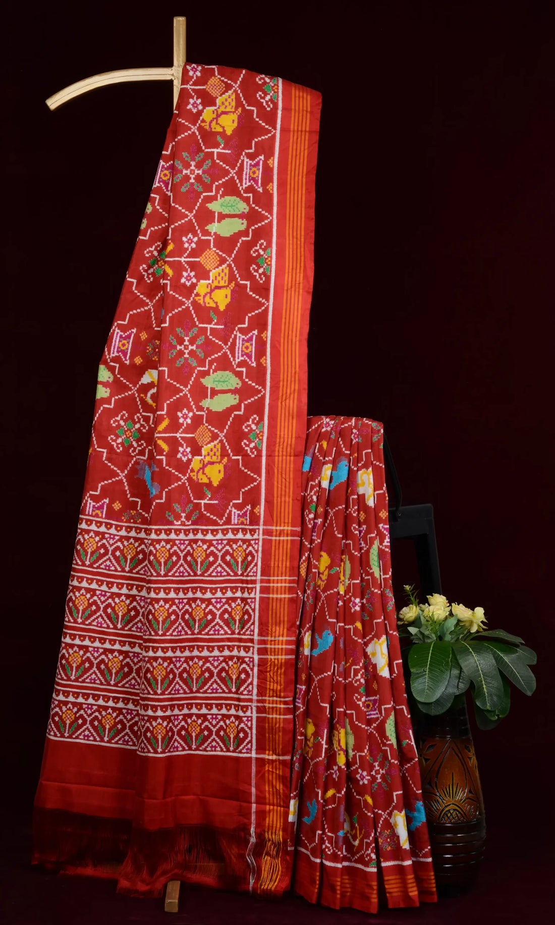 Double Ikat Patola Saree