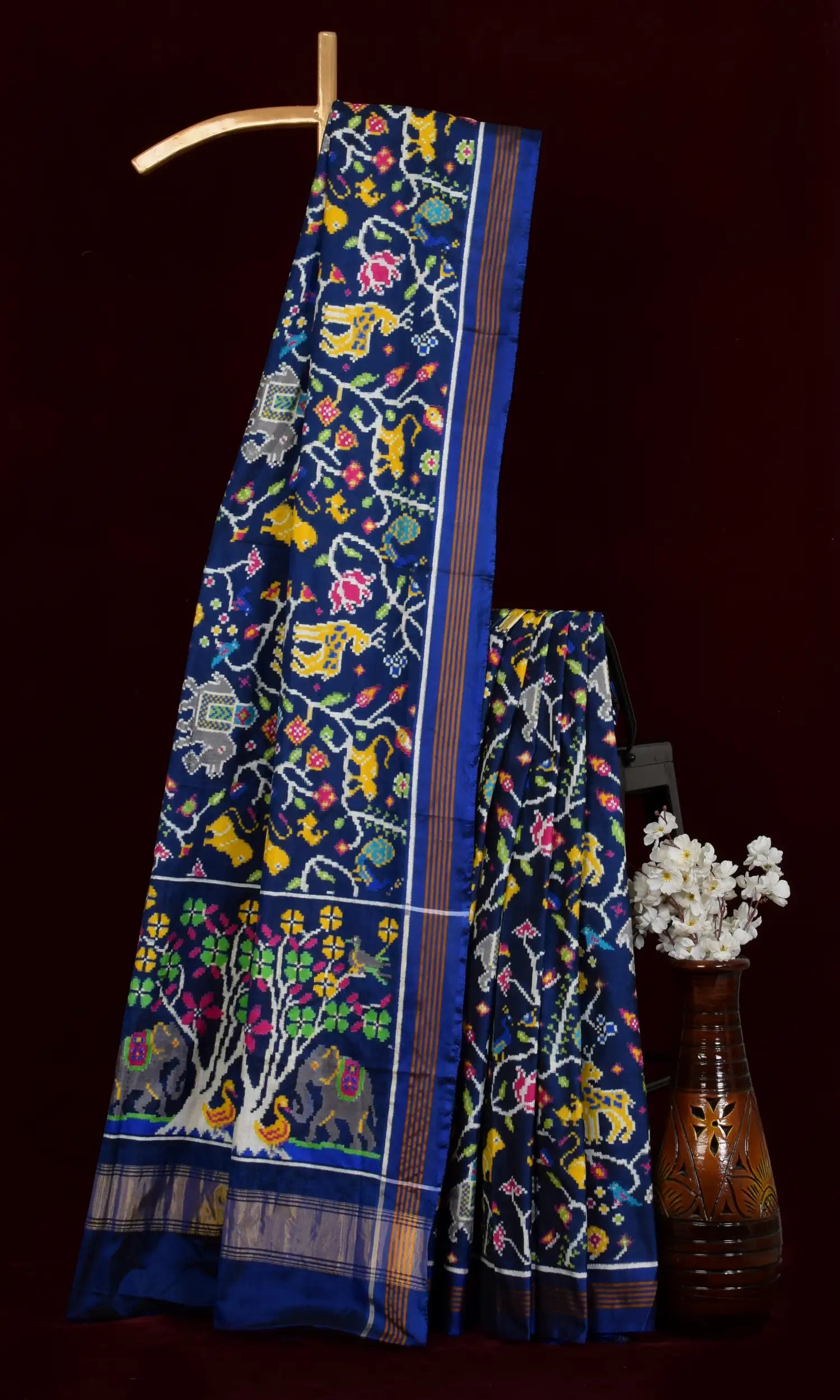 Double Ikat Patola Saree
