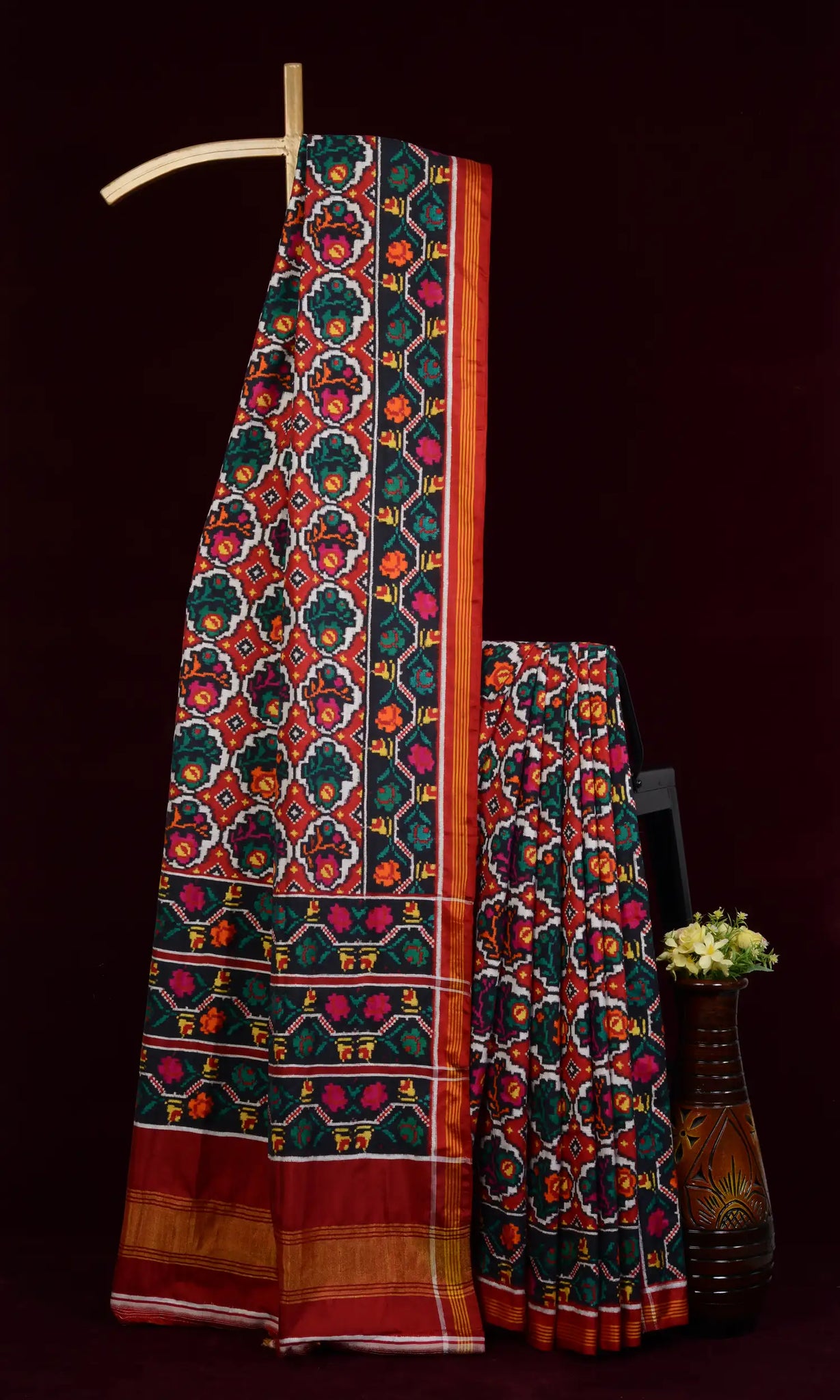 Double Ikat Patola Saree