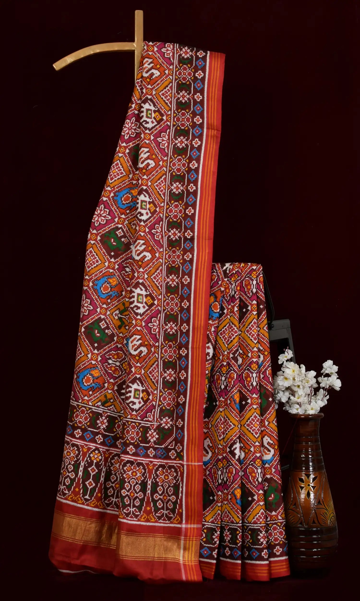 Double Ikat Patola Saree