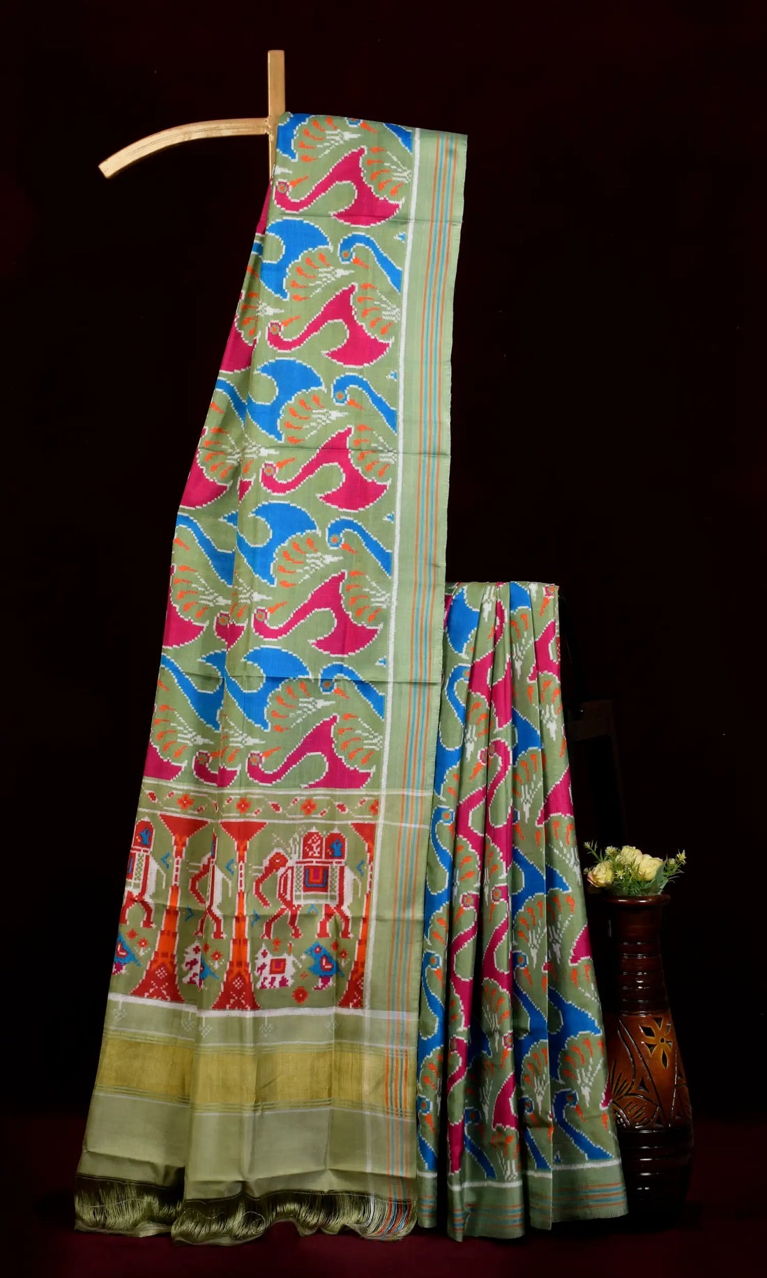 Double Ikat Patola Saree