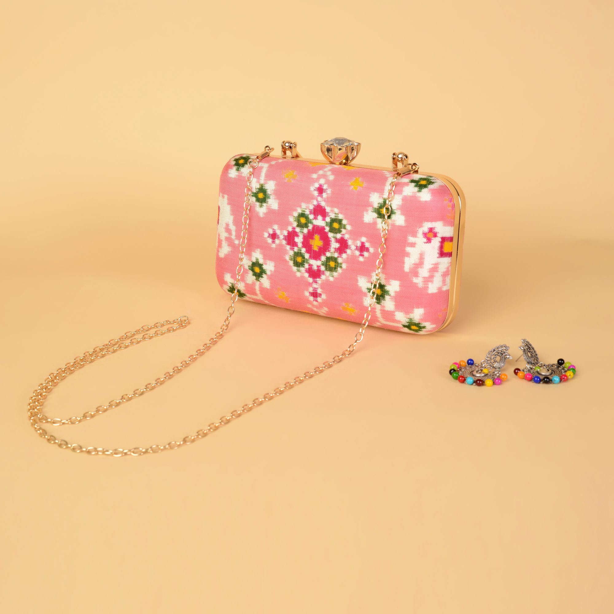Double Ikat Patola Clutch