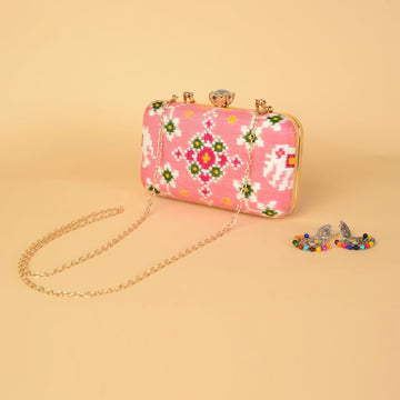 Double Ikat Patola Clutch