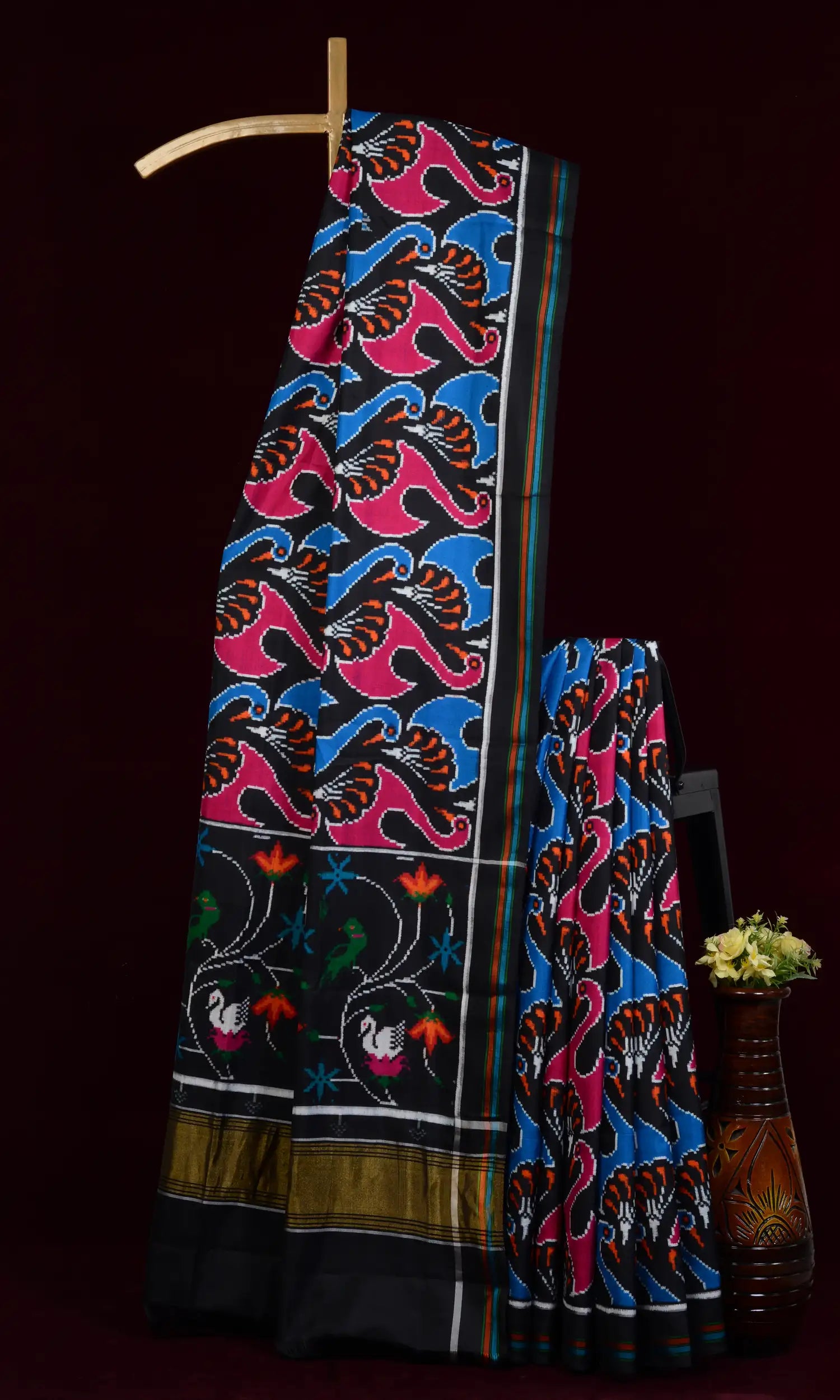 Double Ikat Patola Saree