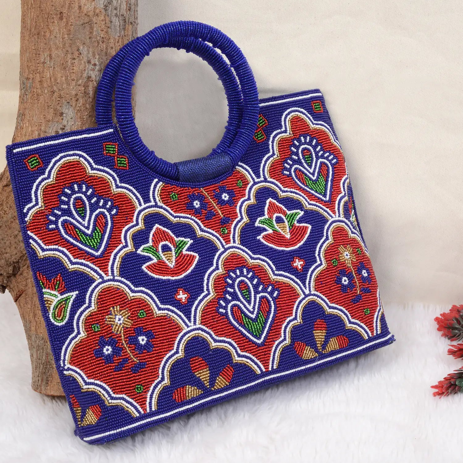 Moti Beaded Handbag