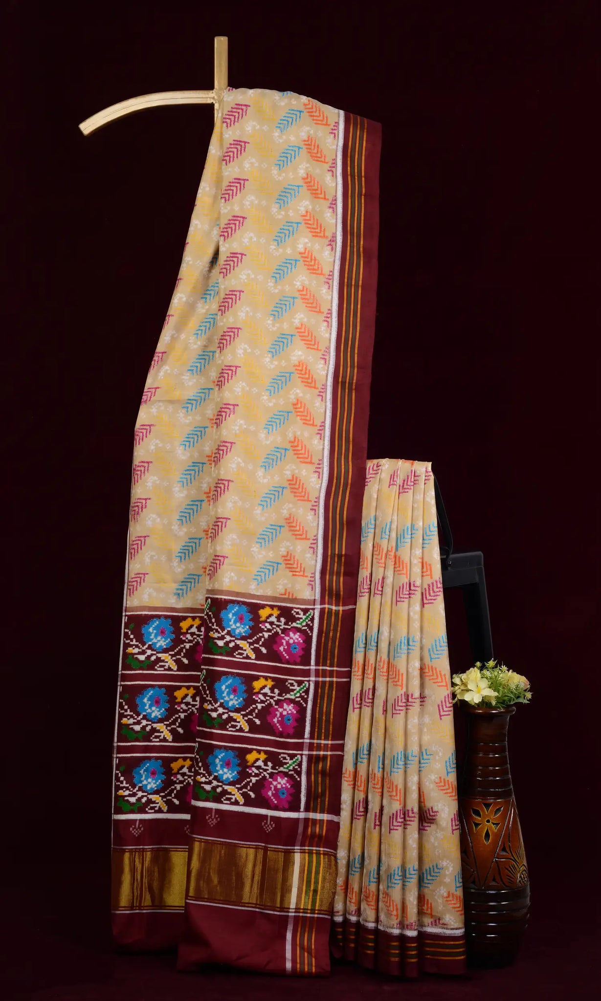 Double Ikat Patola Saree