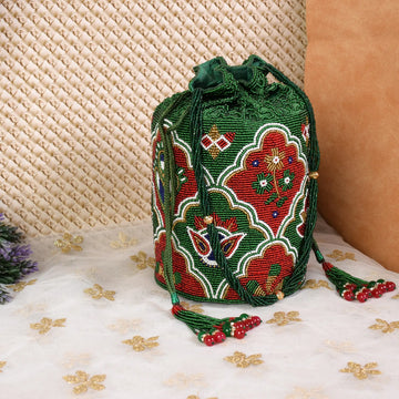 Moti Patola Beaded Batva