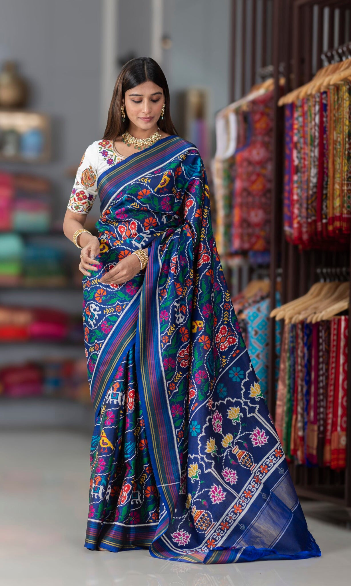 Double Ikat Patola Saree