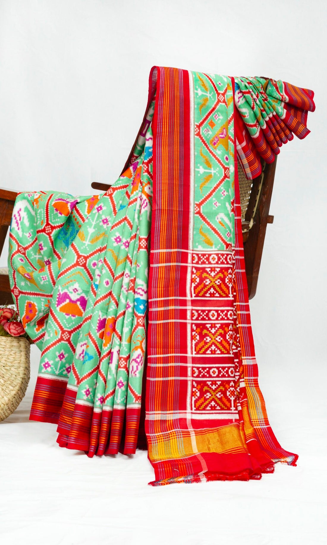 Double Ikat Patola Saree