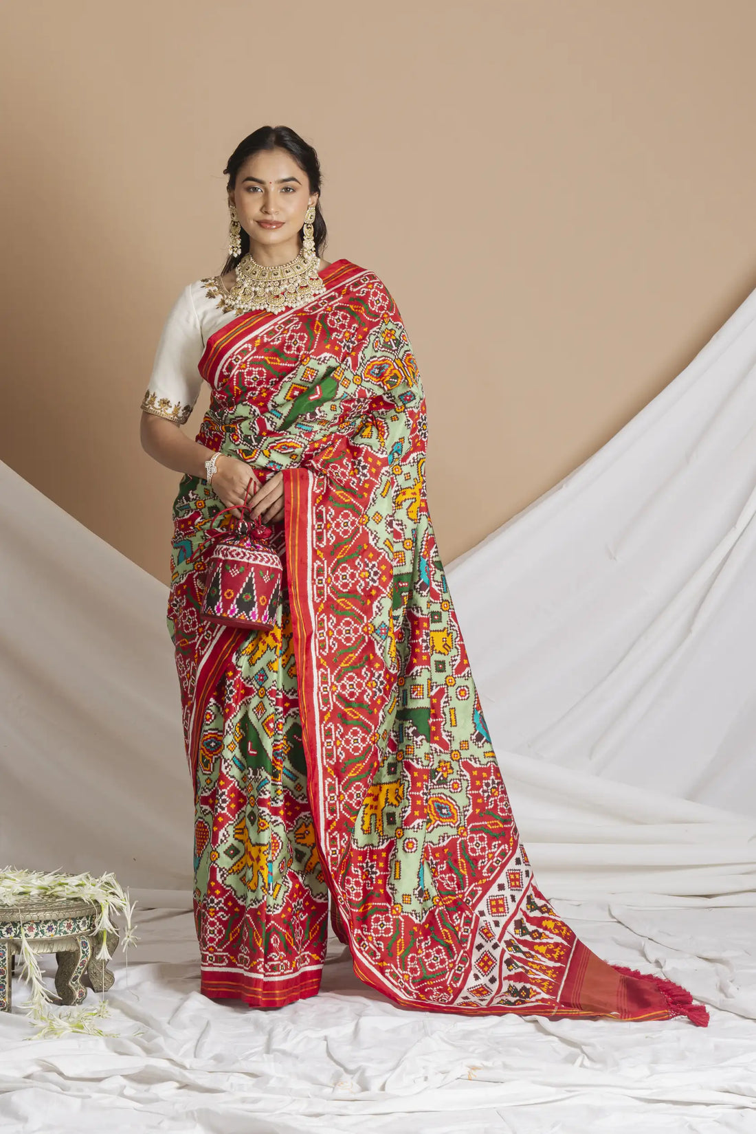 Double Ikat Patola Saree