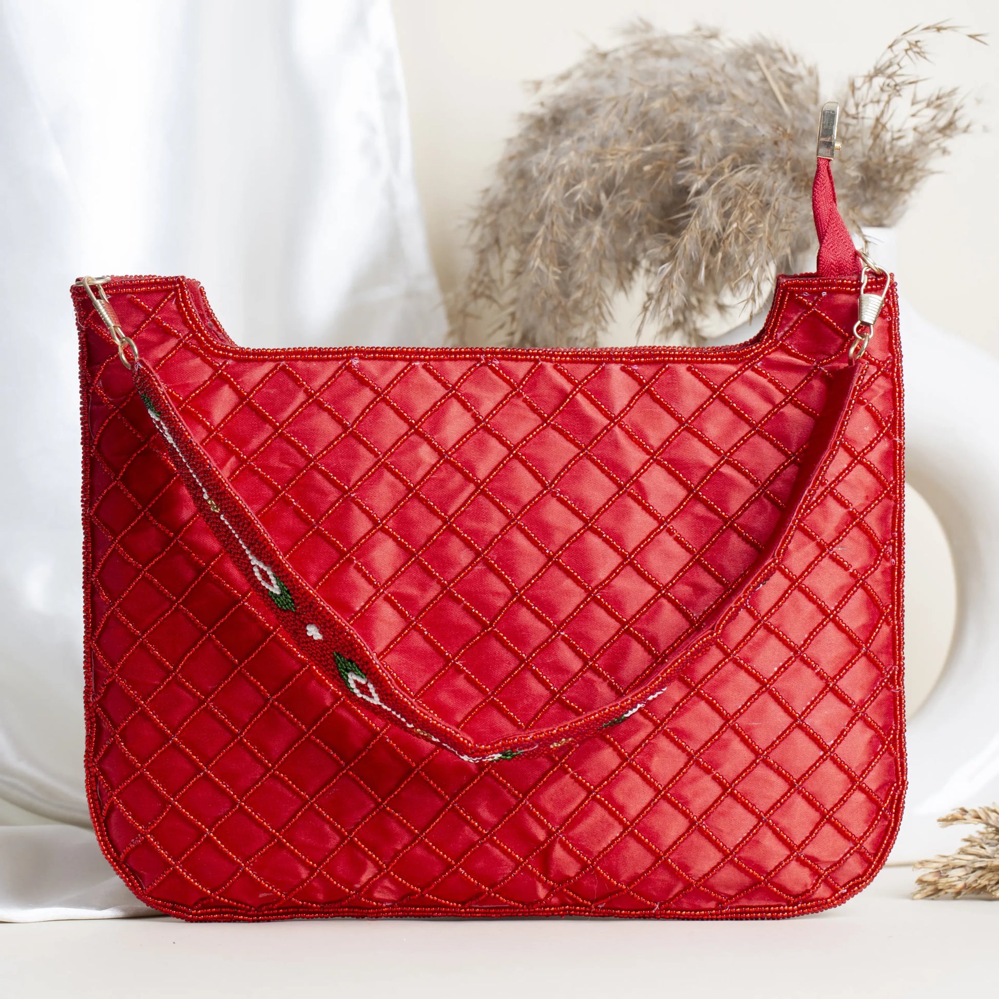 Patola Beaded Handbag