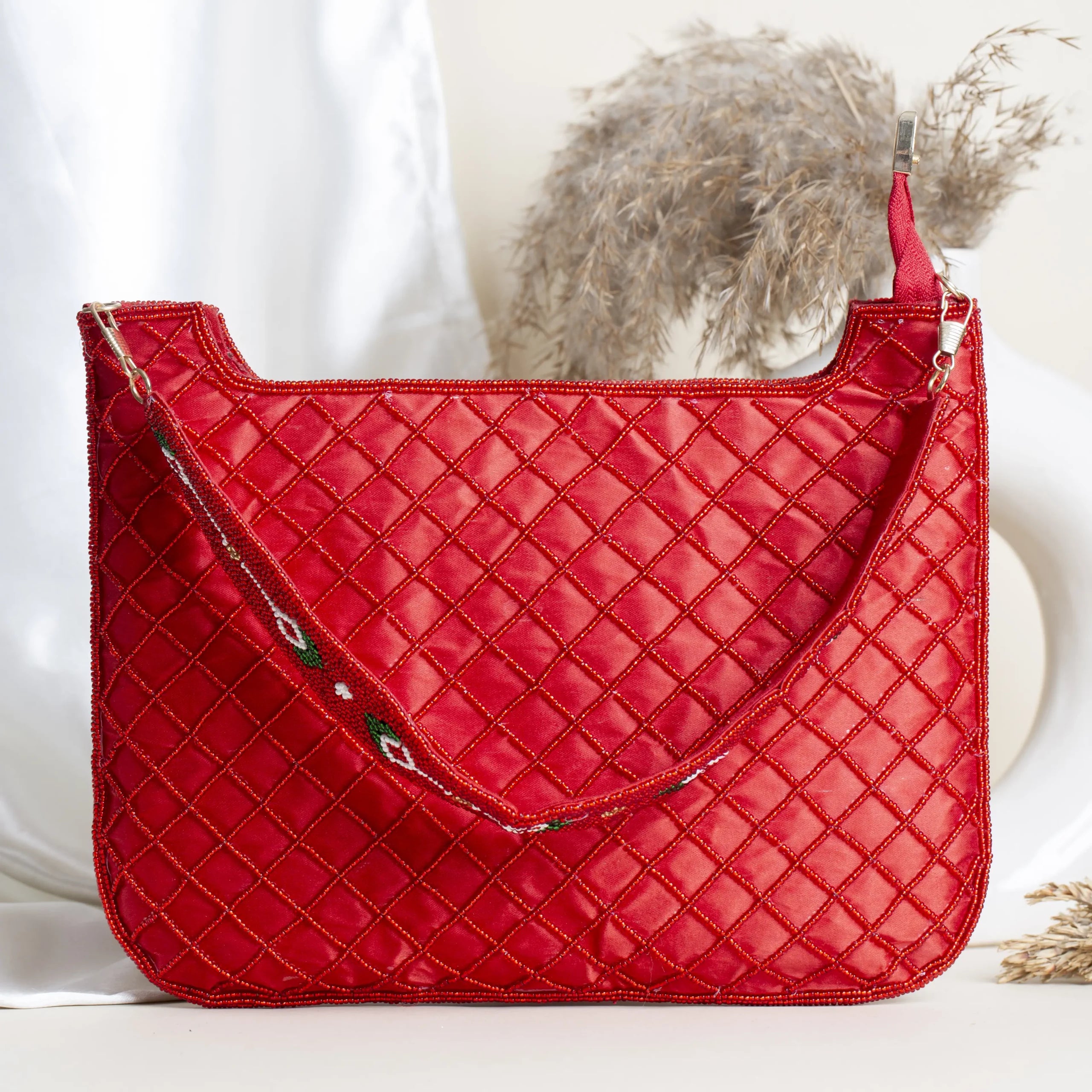 Patola Beaded Handbag