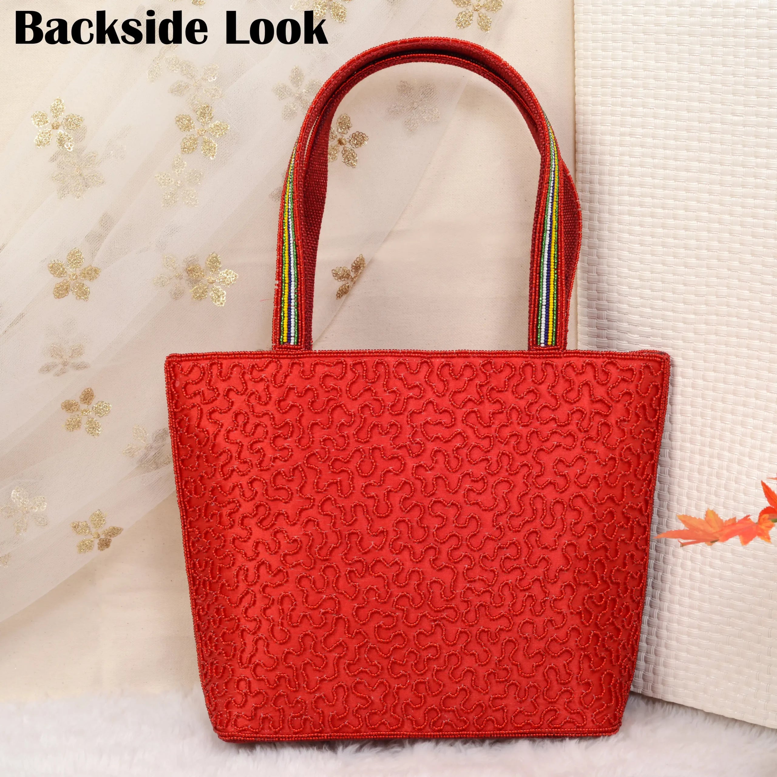 Patola Beaded Handbag