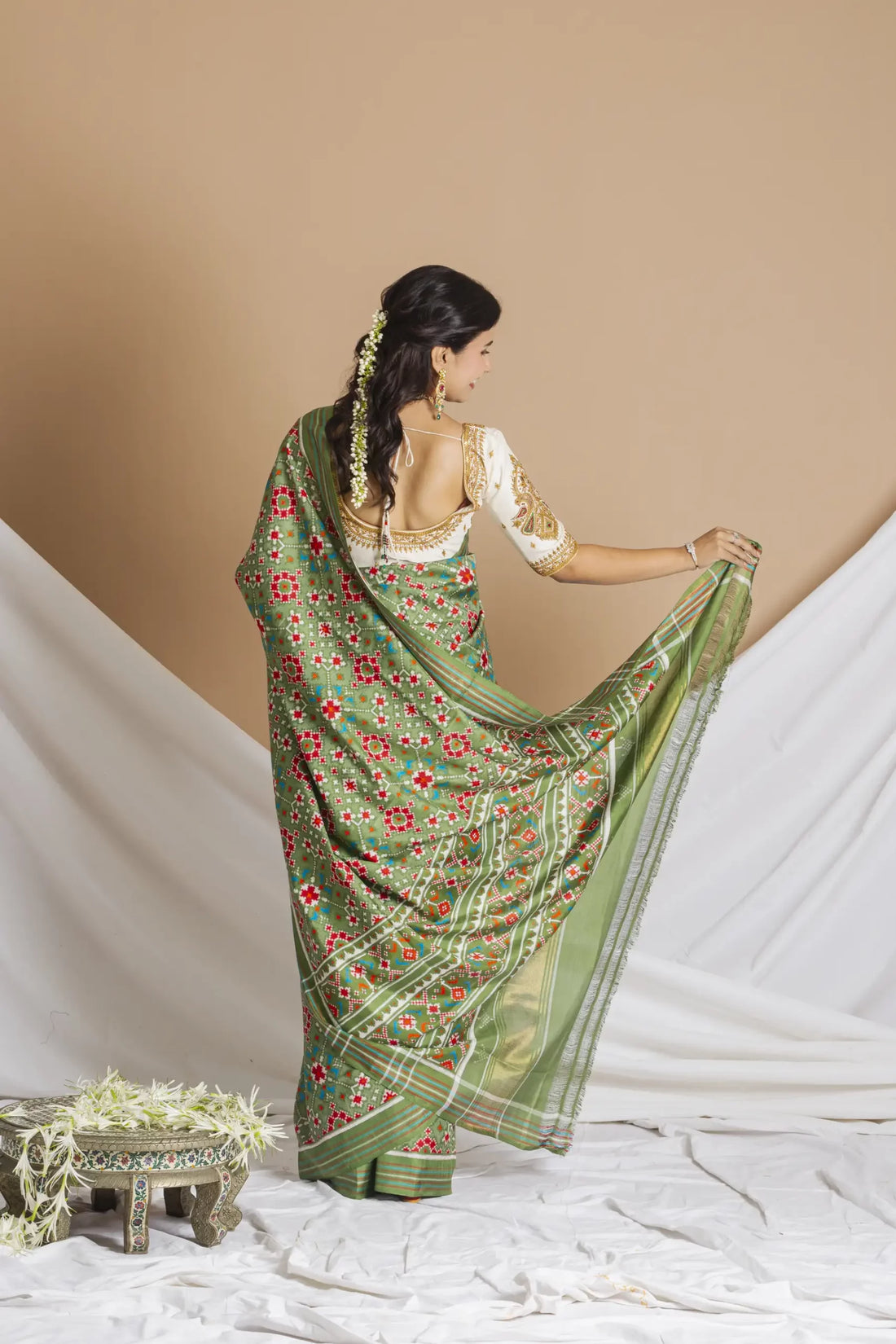 Double Ikat Patola Saree