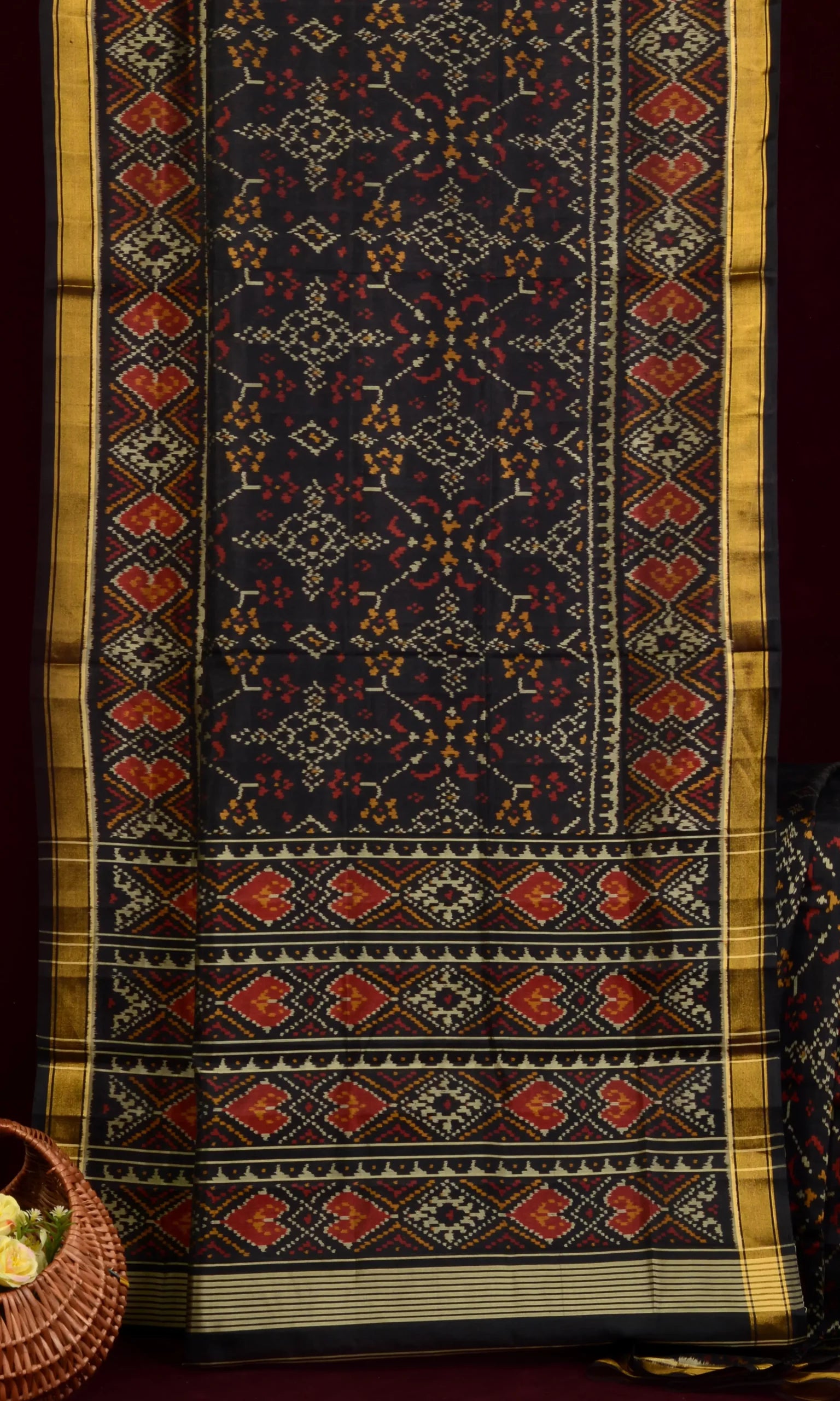 Rajkoti Patola Saree