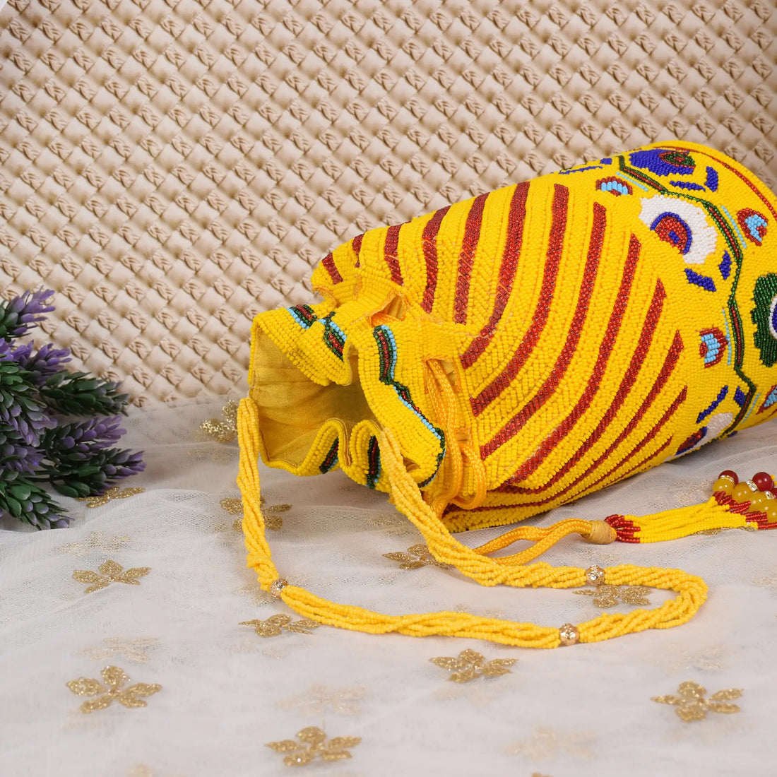 Moti Patola Beaded Batva