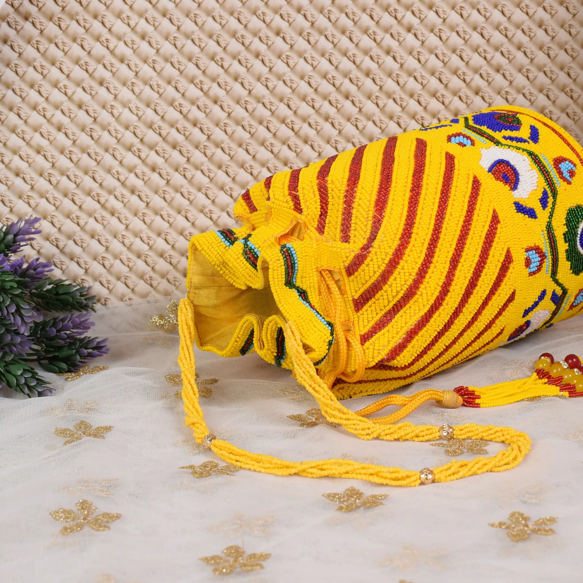 Moti Patola Beaded Batva