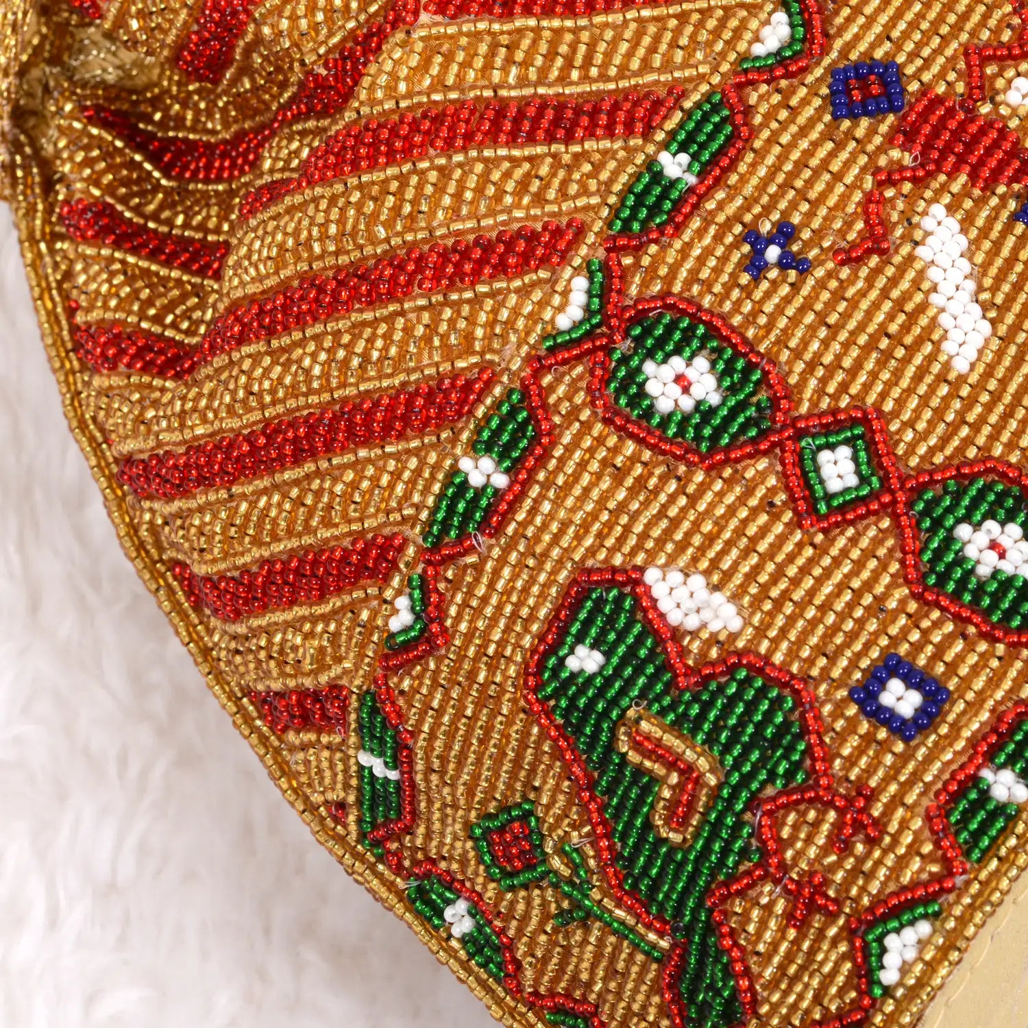 Moti Patola Beaded Batva