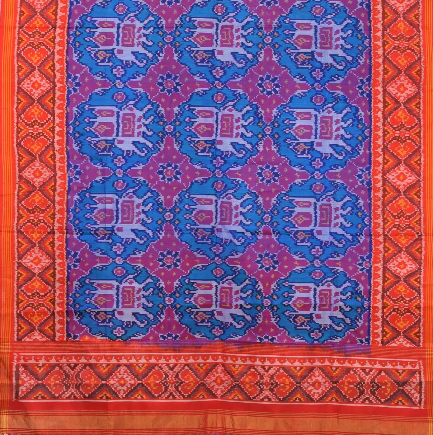 Single Ikat Patola Dupatta