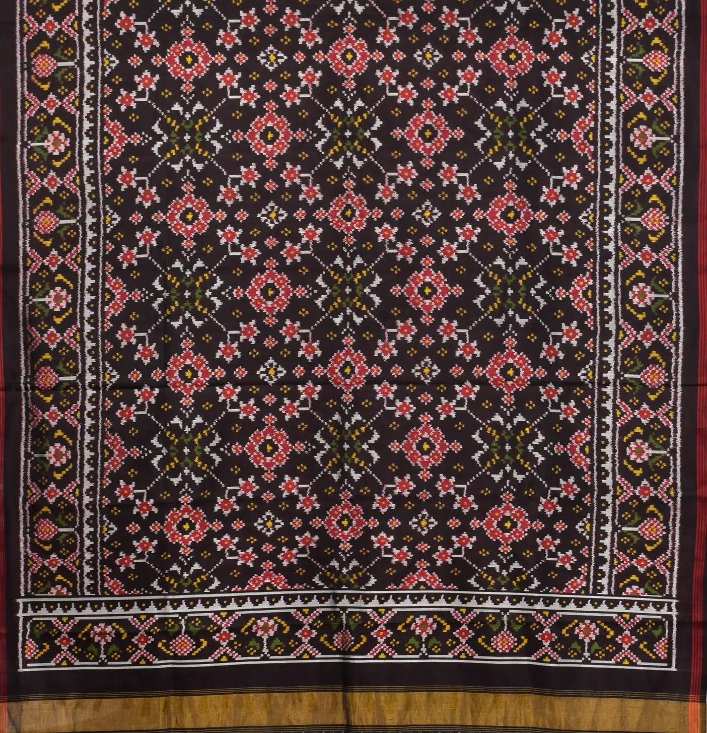 Single Ikat Patola Dupatta