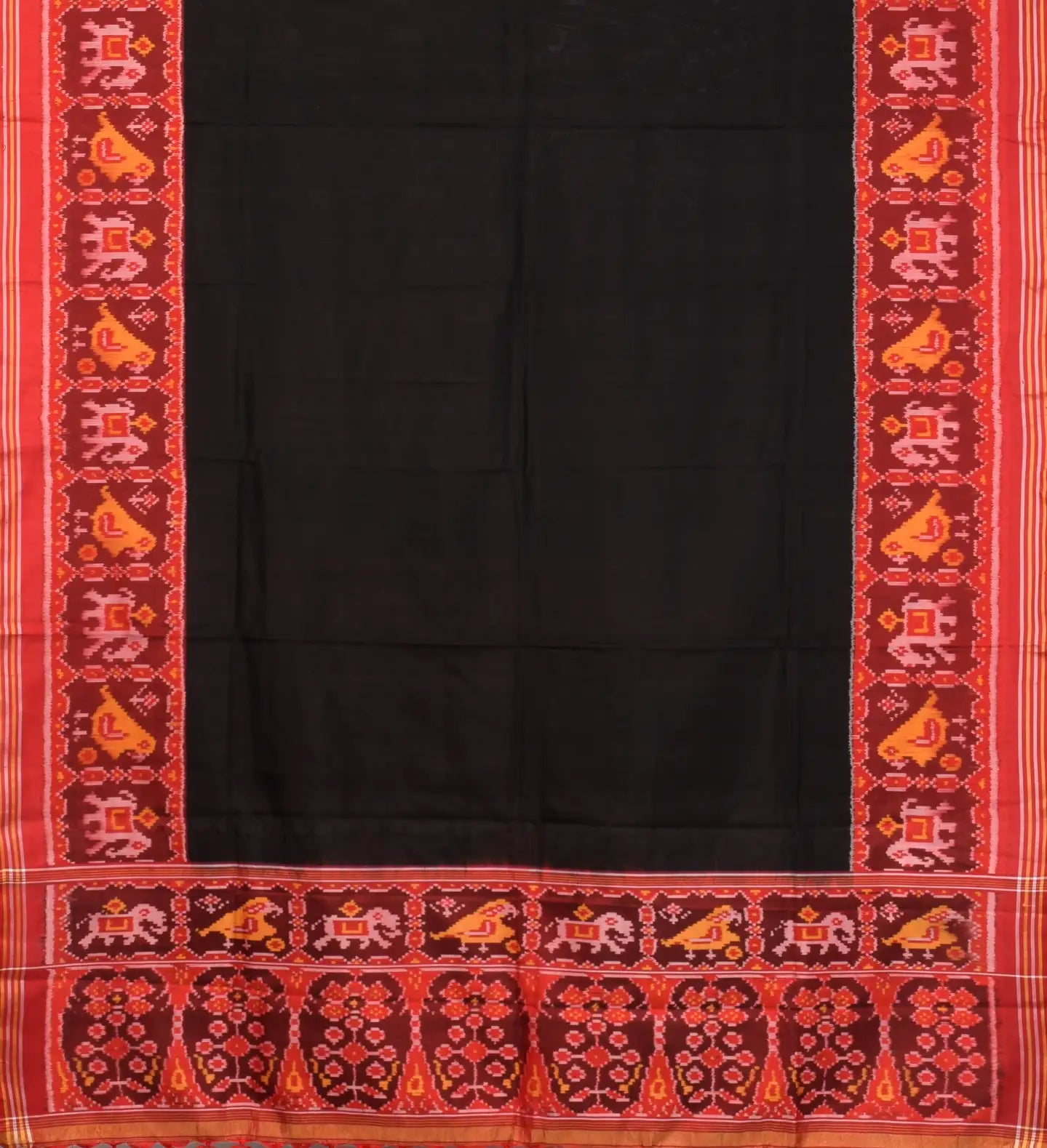 Single Ikat Patola Dupatta