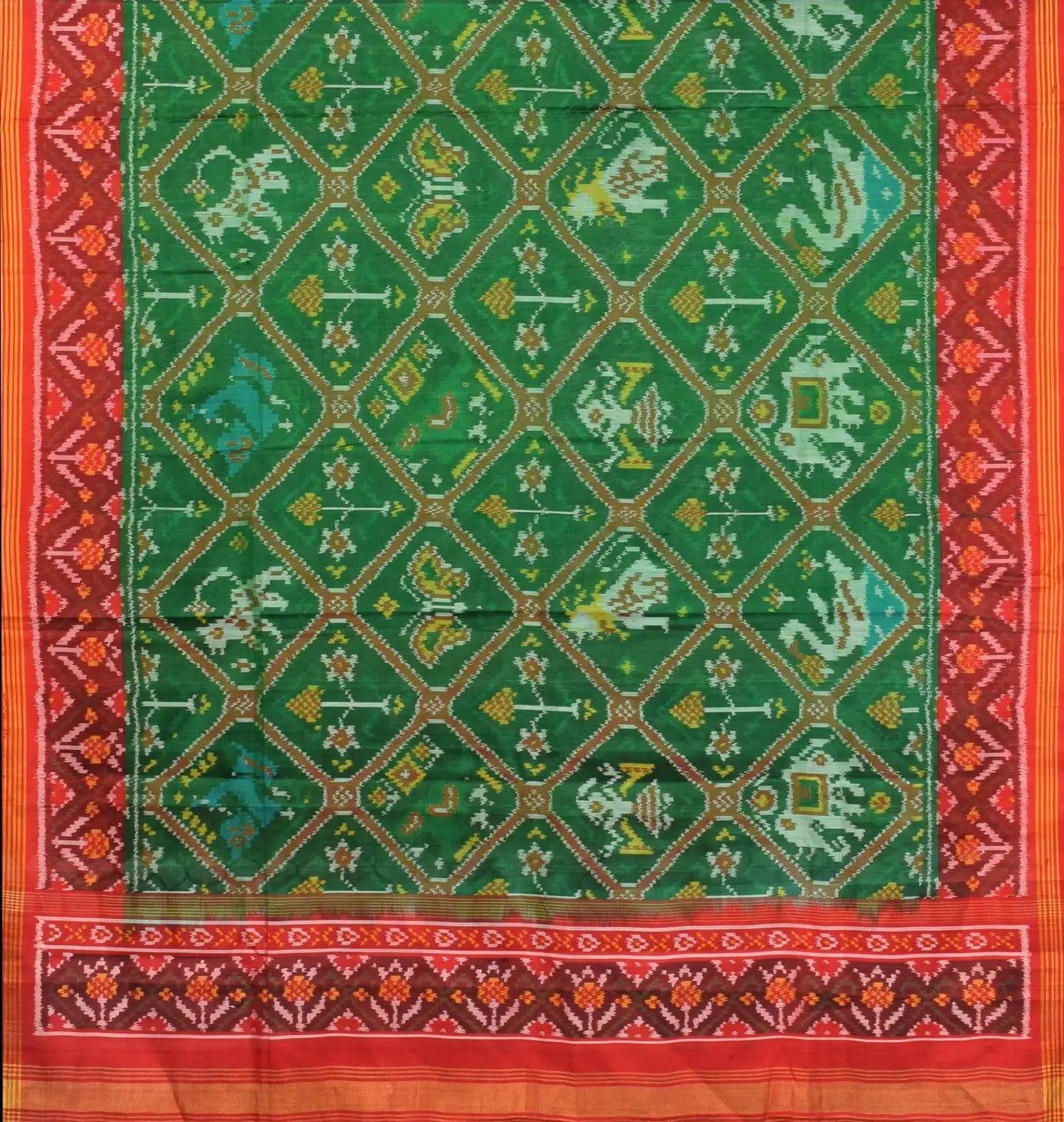 Single Ikat Patola Dupatta