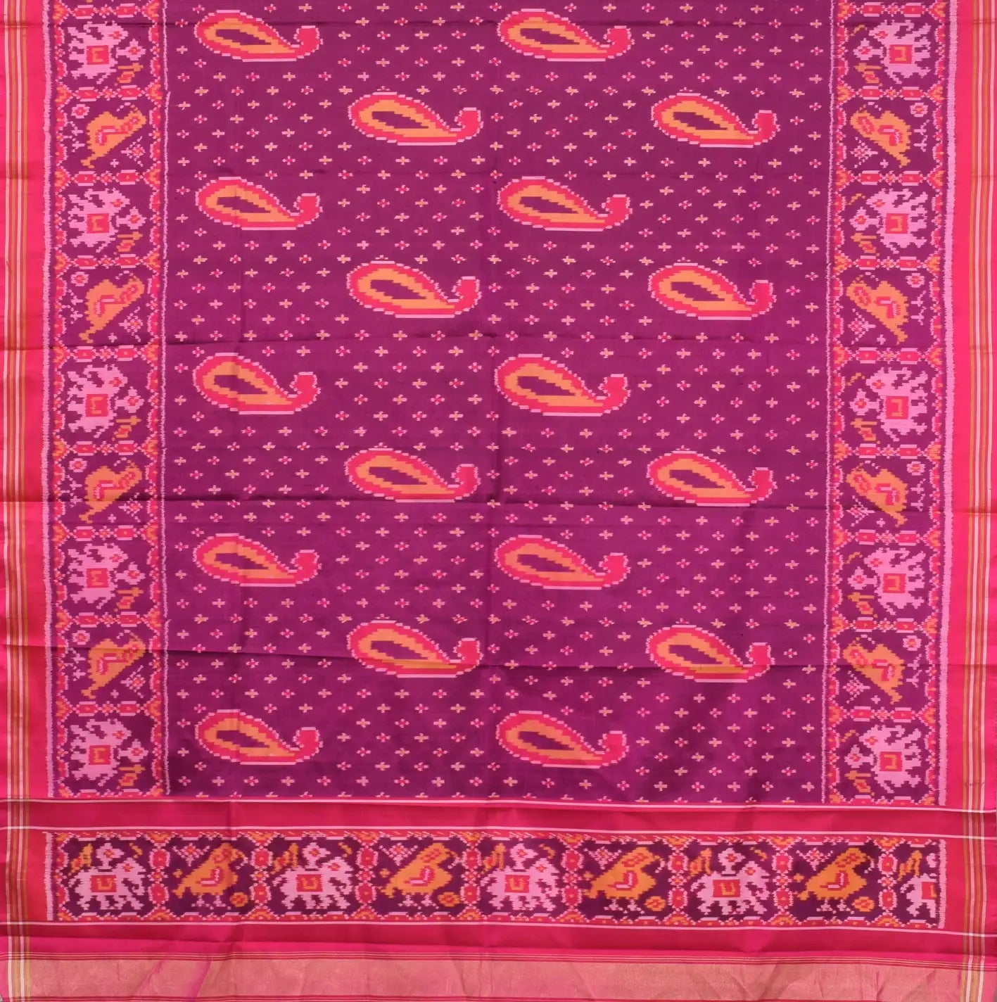 Single Ikat Patola Dupatta