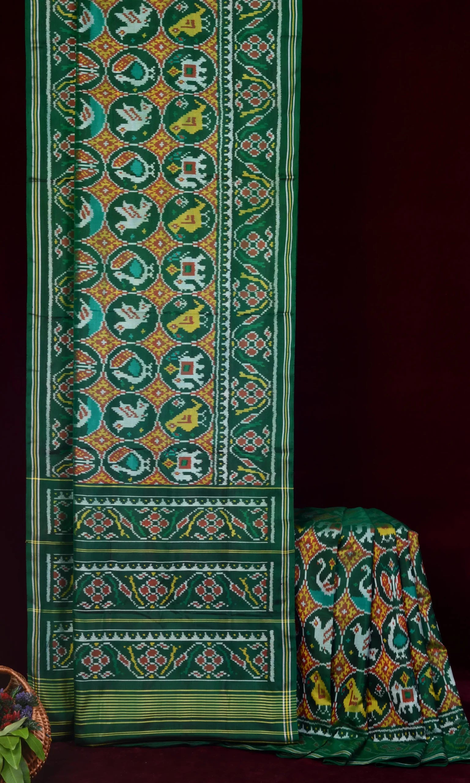 Single Ikat Patola Saree