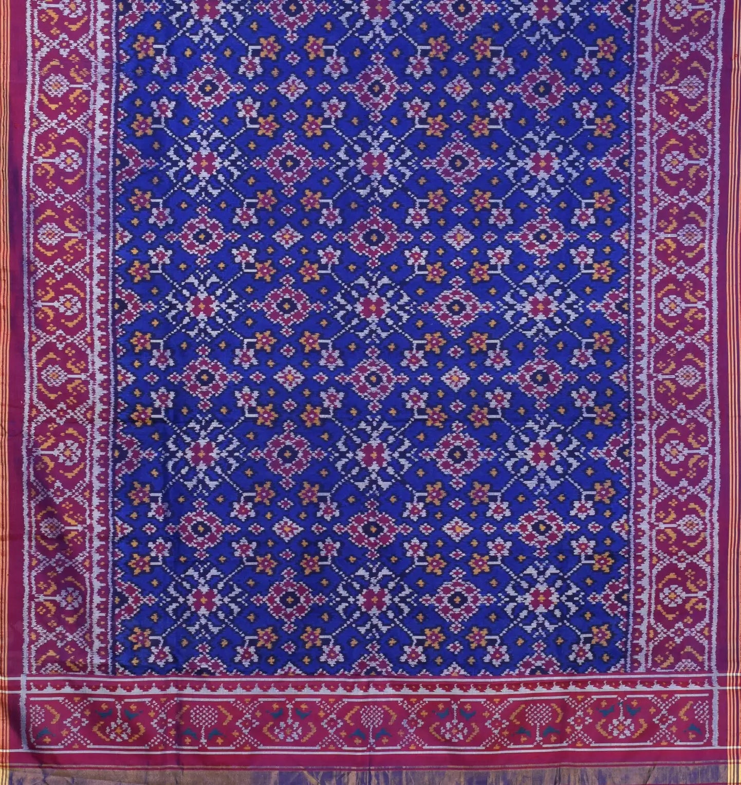 Single Ikat Patola Dupatta