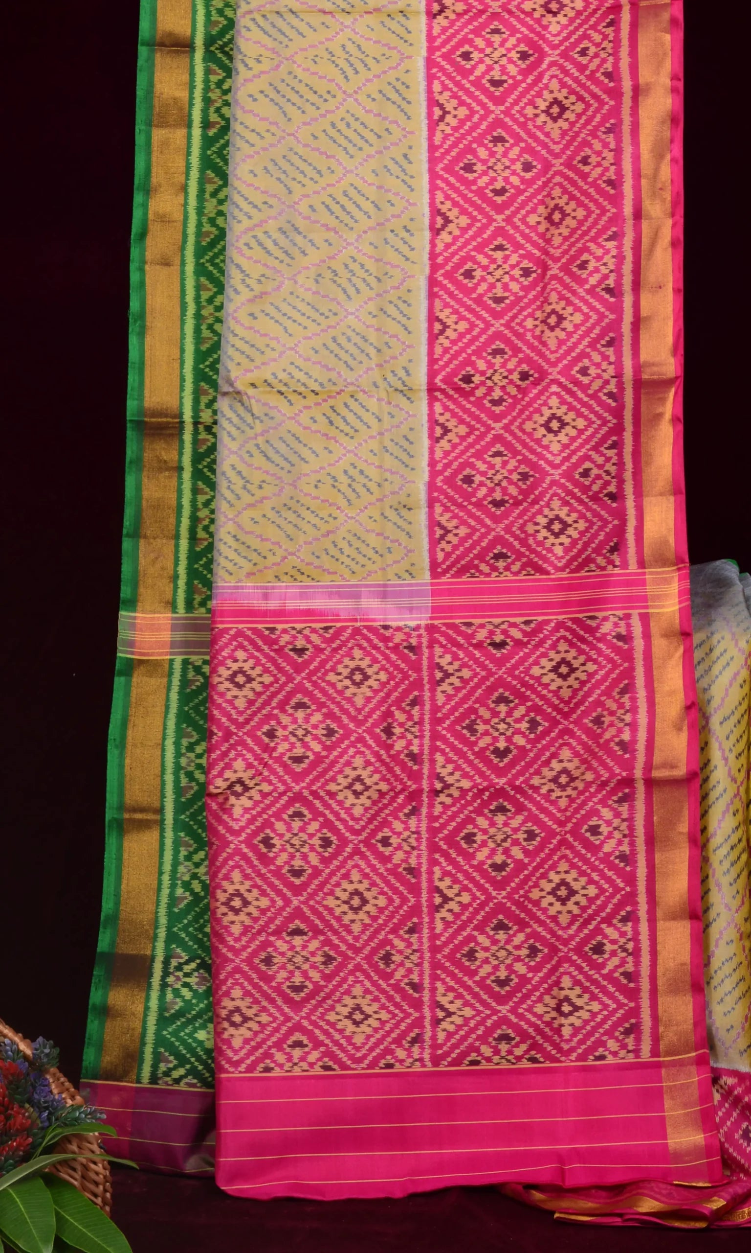 Rajkoti Patola Saree