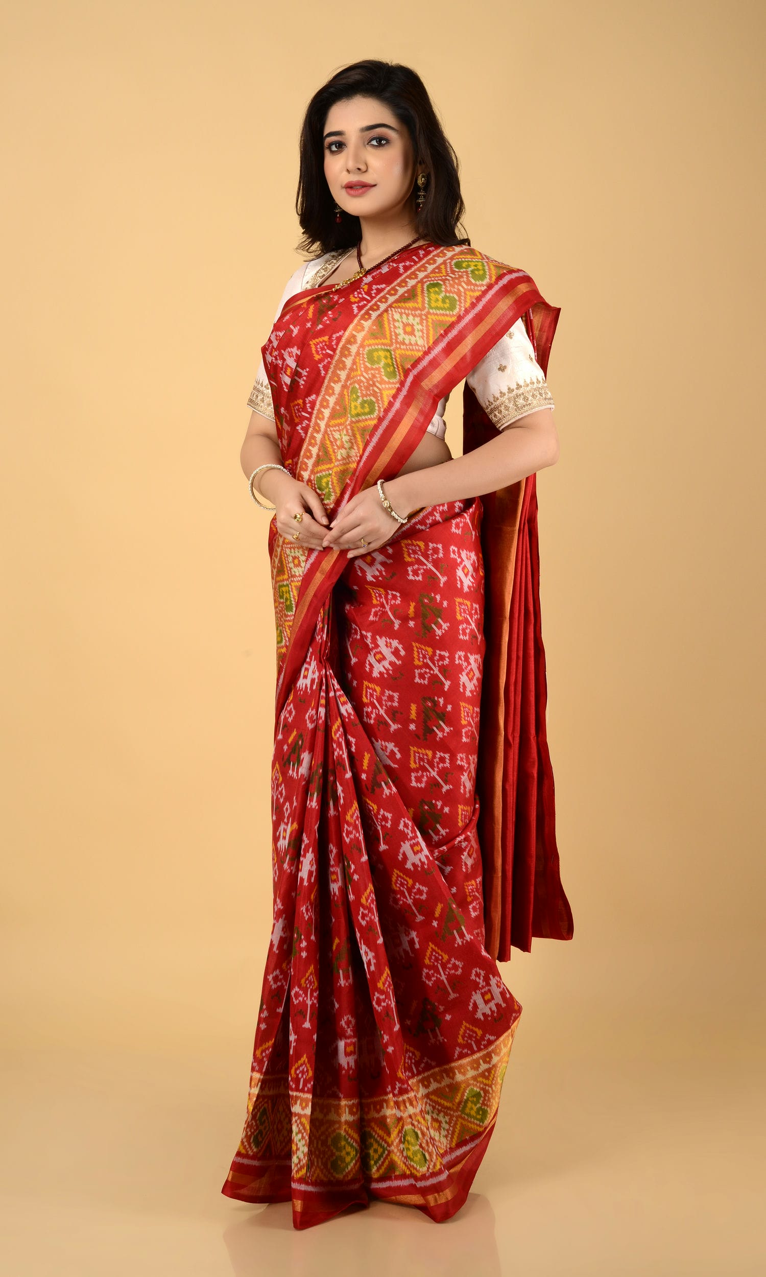 Rajkoti Patola Saree