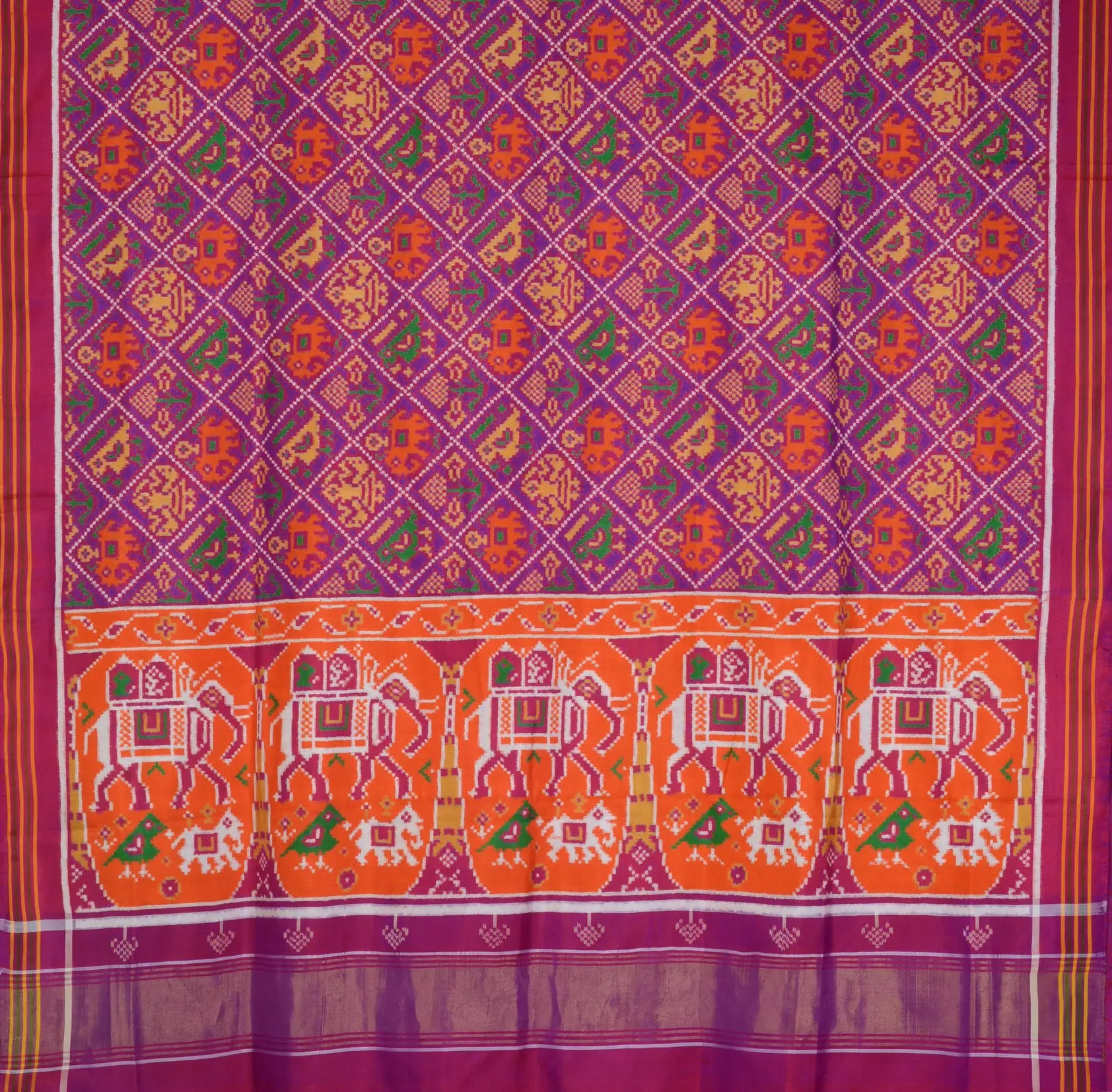 Double Ikat Patola Saree