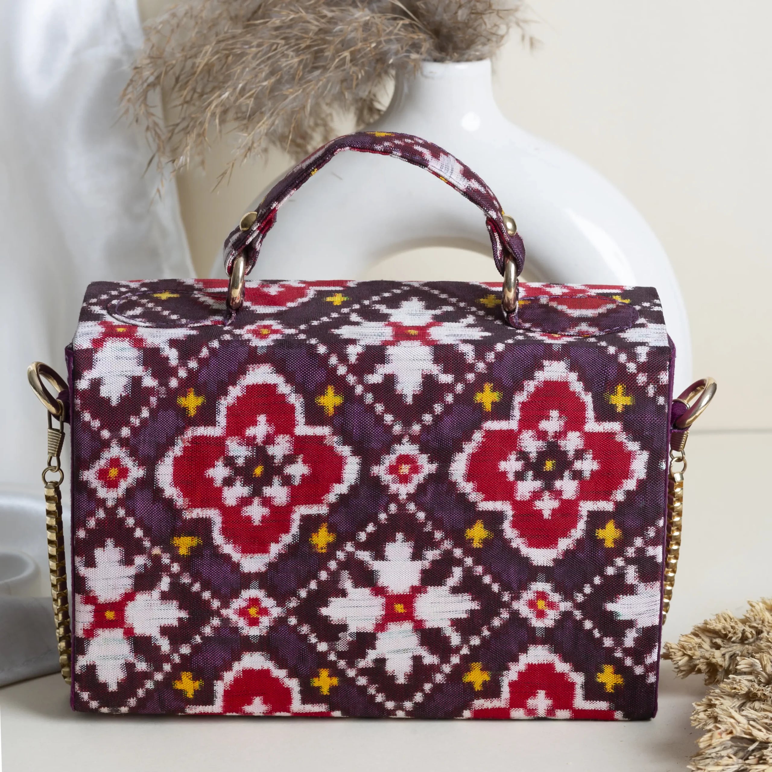 Double Ikat Patola Clutch