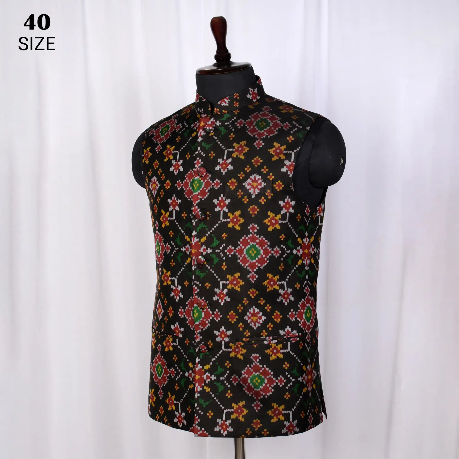 Modi Jacket Single Ikat Patola