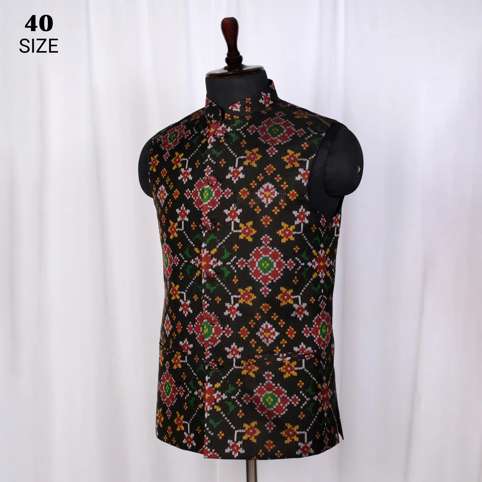 Modi Jacket Single Ikat Patola
