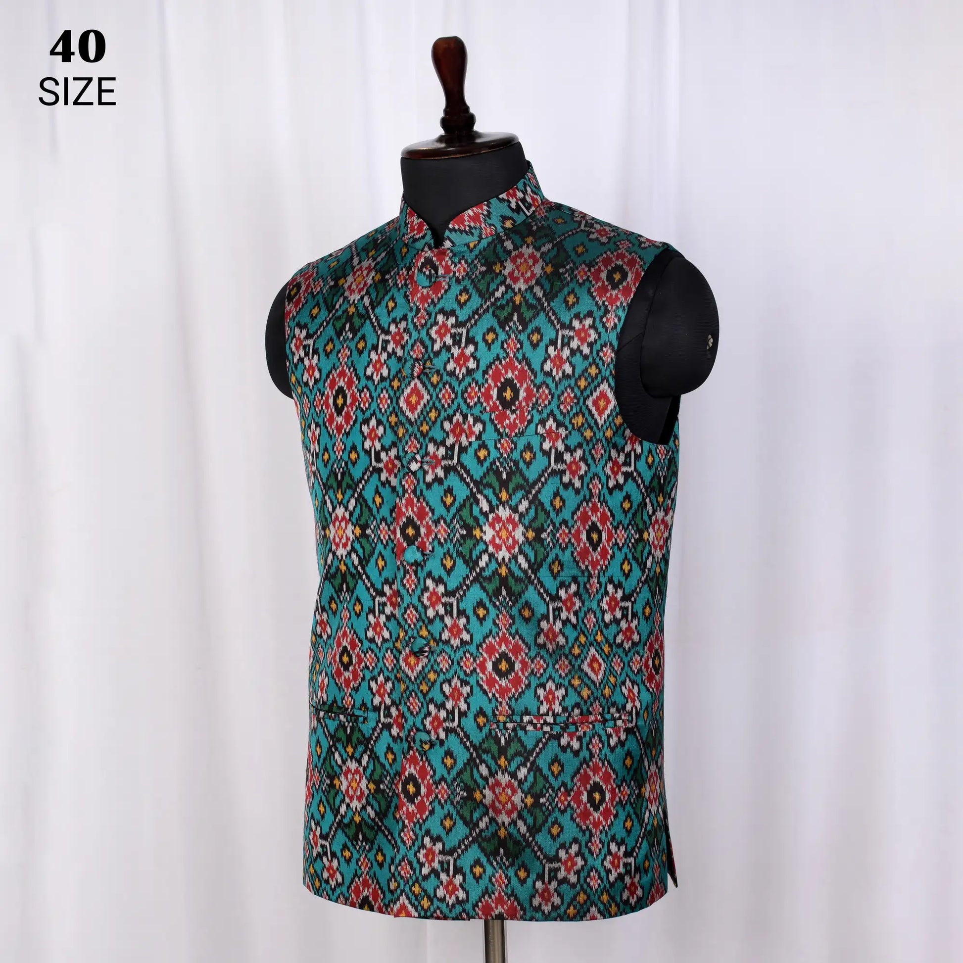 Modi Jacket Single Ikat Patola